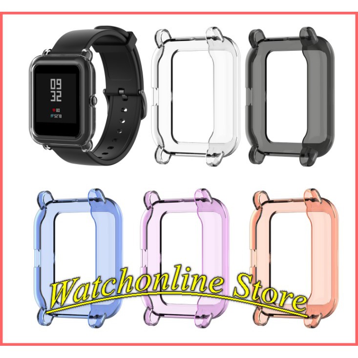 Case viền , ốp viền Silicon dành cho GTS2 / GTS 2e/ GTS2 mini / Bip 1S trong suốt