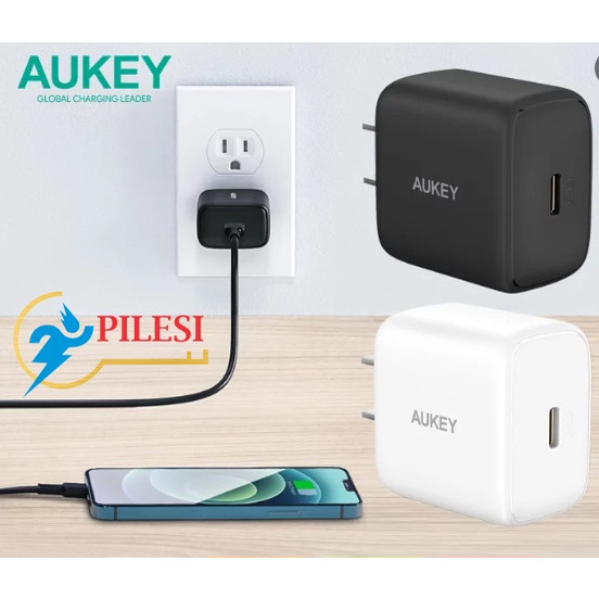 ✅  Combo 3 Củ sạc nhanh Aukey PD 20W PA-R1, PA-Y20S cho iphone 13 promax, 14 serial