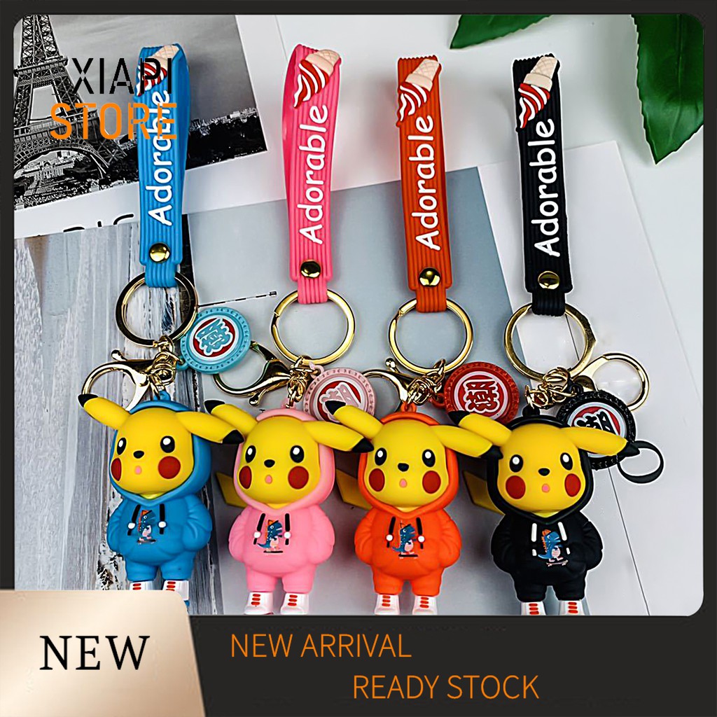 Móc Khóa Hình Pikachu Dễ Thương