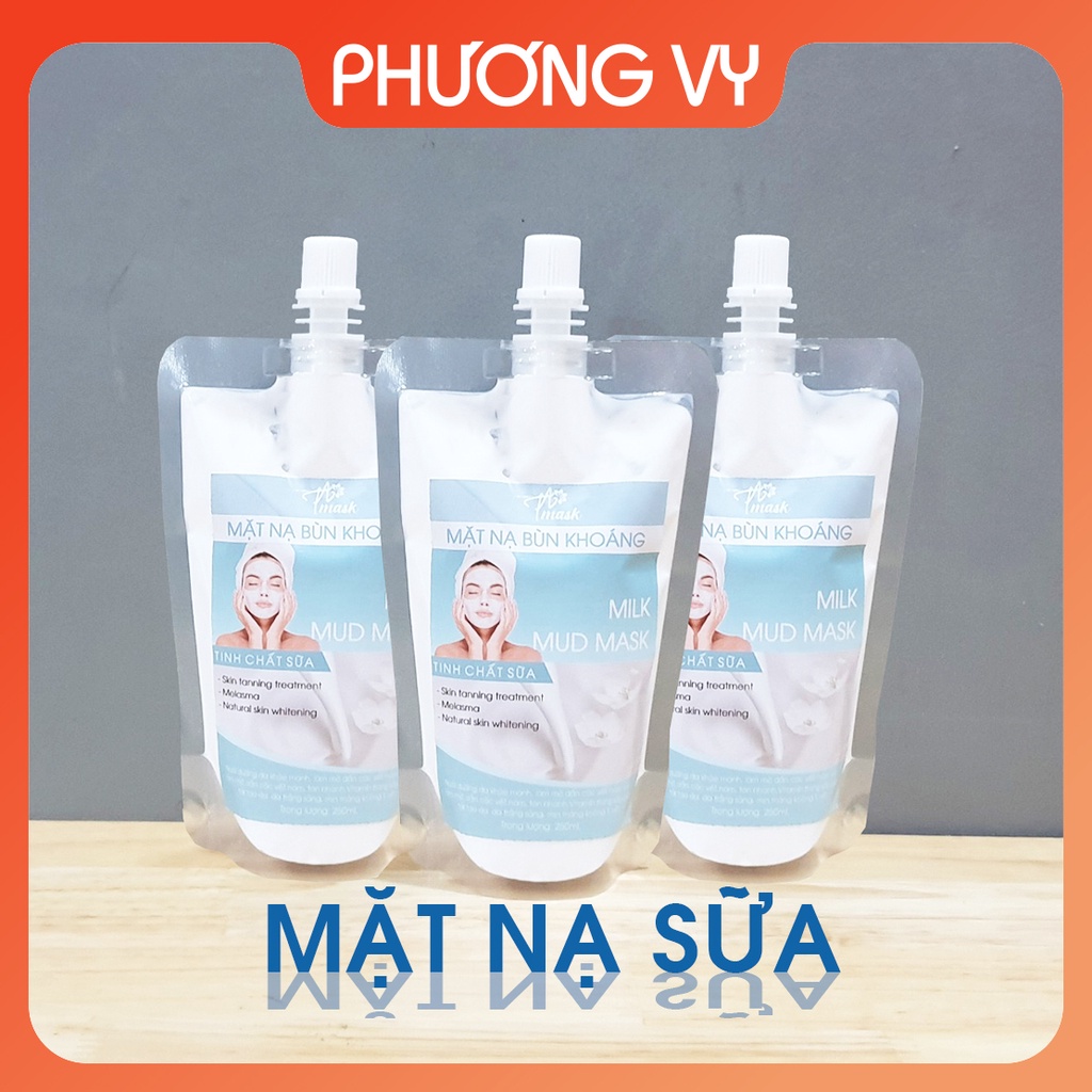 [NGUYÊN LIỆU SPA] Mặt nạ Bùn Khoáng các loại, giúp trắng mịn da, dưỡng da và mờ nám tàn nhang, bùn đắp mặt