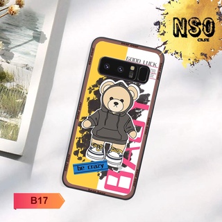 Ốp Samsung Note 8 In hình Gấu Siêu Cute
