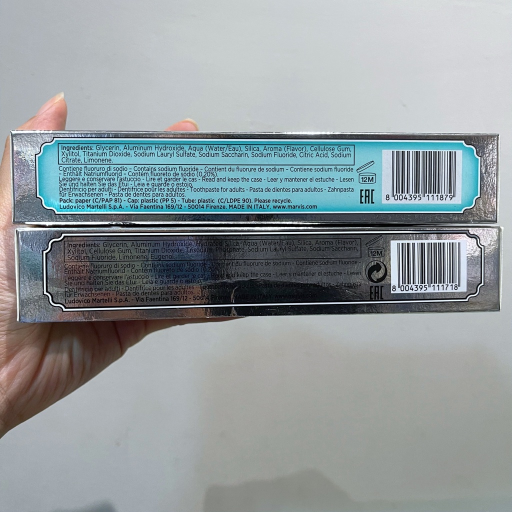 Kem Đánh Răng Marvis Ý tuýp 85ml