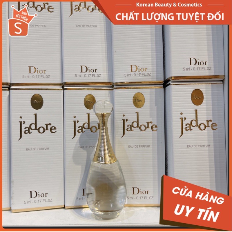 NƯỚC HOA DIOR JADORE EAU DE PARFUM 5ML CHÍNH HÃNG