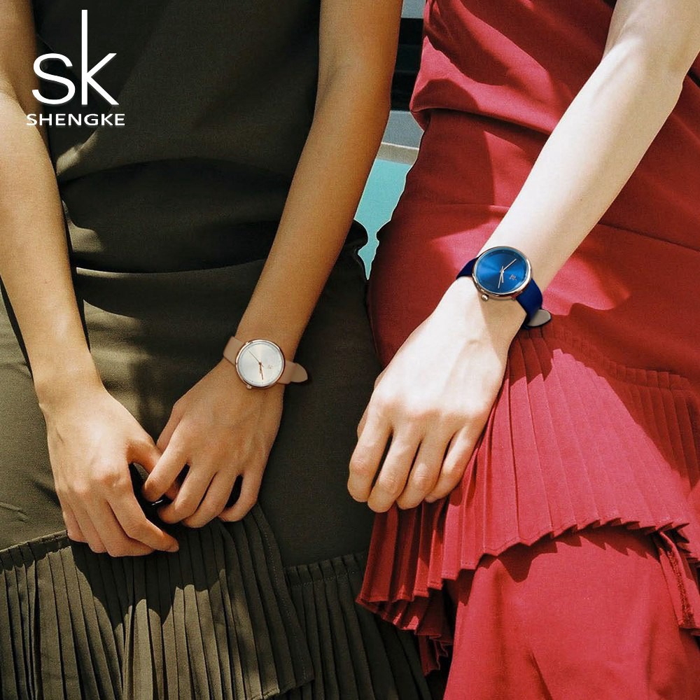 Đồng Hồ Shengke Dây Da Đơn Giản Thời Trang Dành Cho Nữ | BigBuy360 - bigbuy360.vn