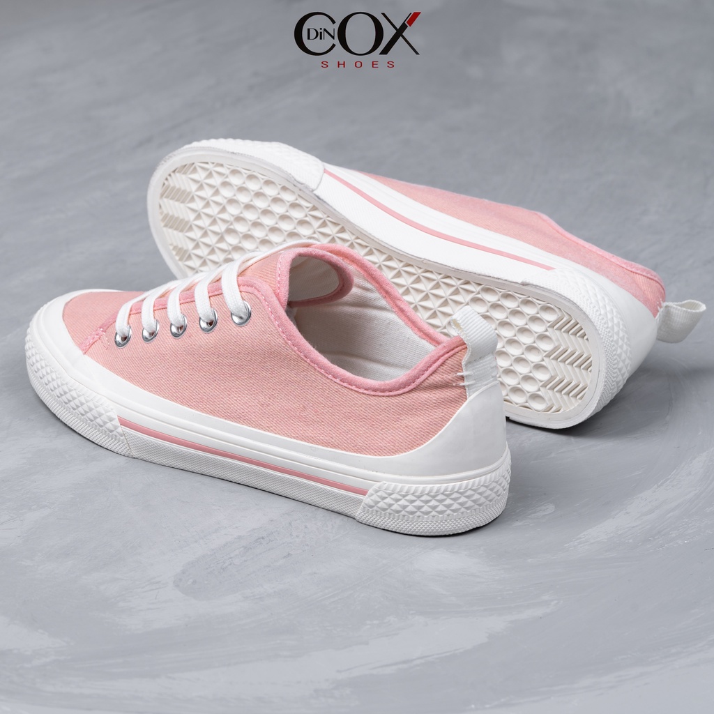 Giày Sneaker Dincox Nữ Vải Canvas C20 Pink Chính Hãng Cá Tính