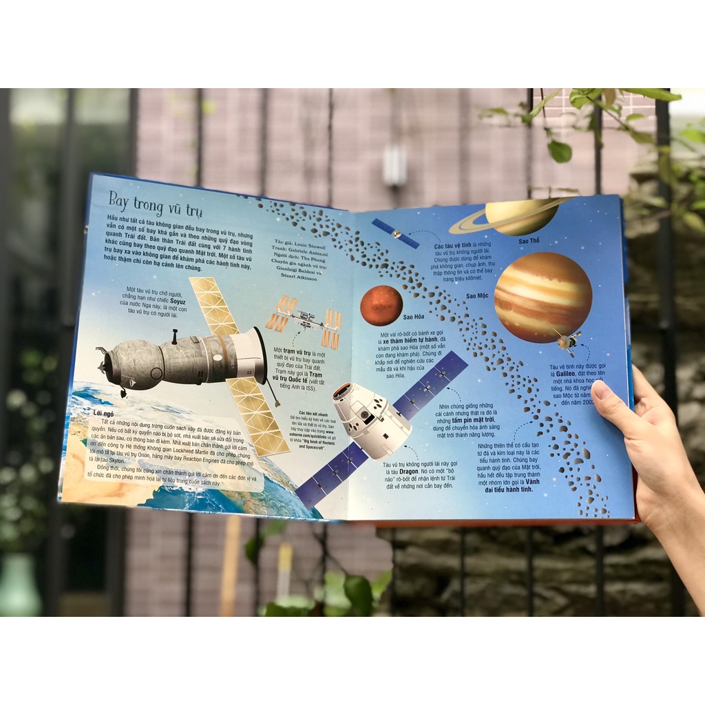 SÁCH - Big book - Cuốn sách khổng lồ về tên lửa và các thiết bị vũ trụ
