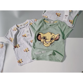 Set 2 áo simba cho bé