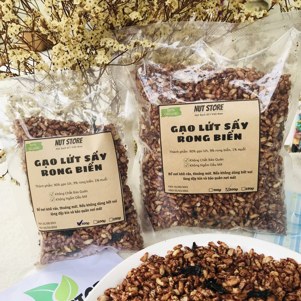 Gạo Lứt Rong Biển Nut Store 300g