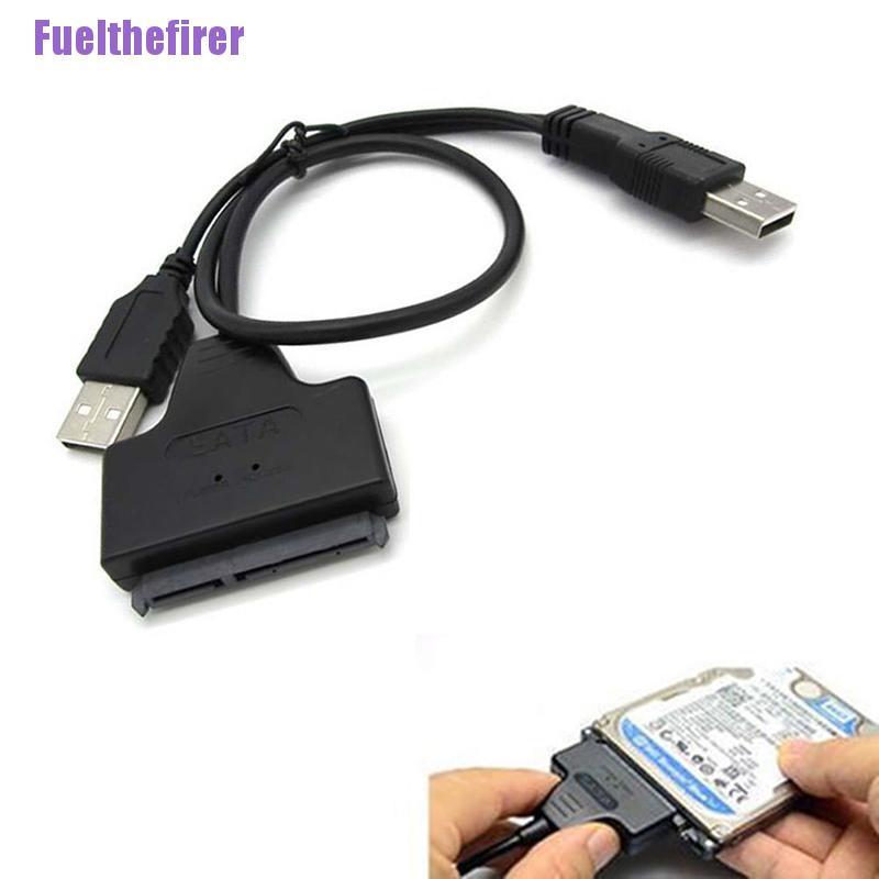 Dây Cáp Chuyển Đổi Usb 2.0 Sang Sata Cho Ổ Cứng 2.5 "Hdd Ssd Laptop