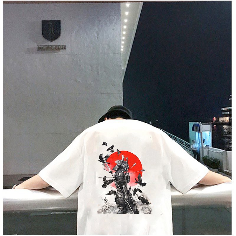 Áo thun unisex form rộng phong cách Nhật Bản đẹp độc lạ vải dày mịn 2019T1611