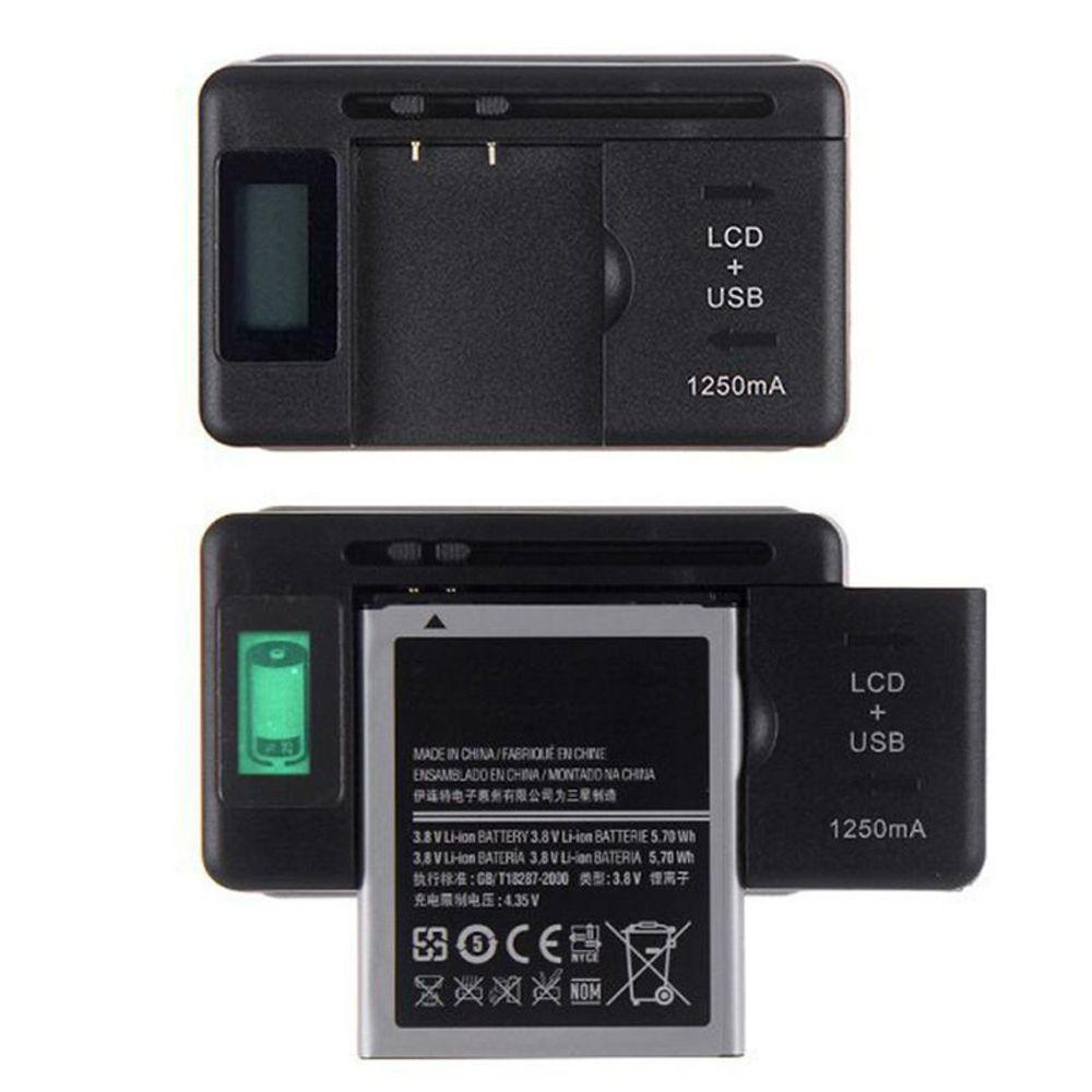 Bộ Sạc Pin Điện Thoại Chất Lượng Cao Với Màn Hình LCD Hiển Thị