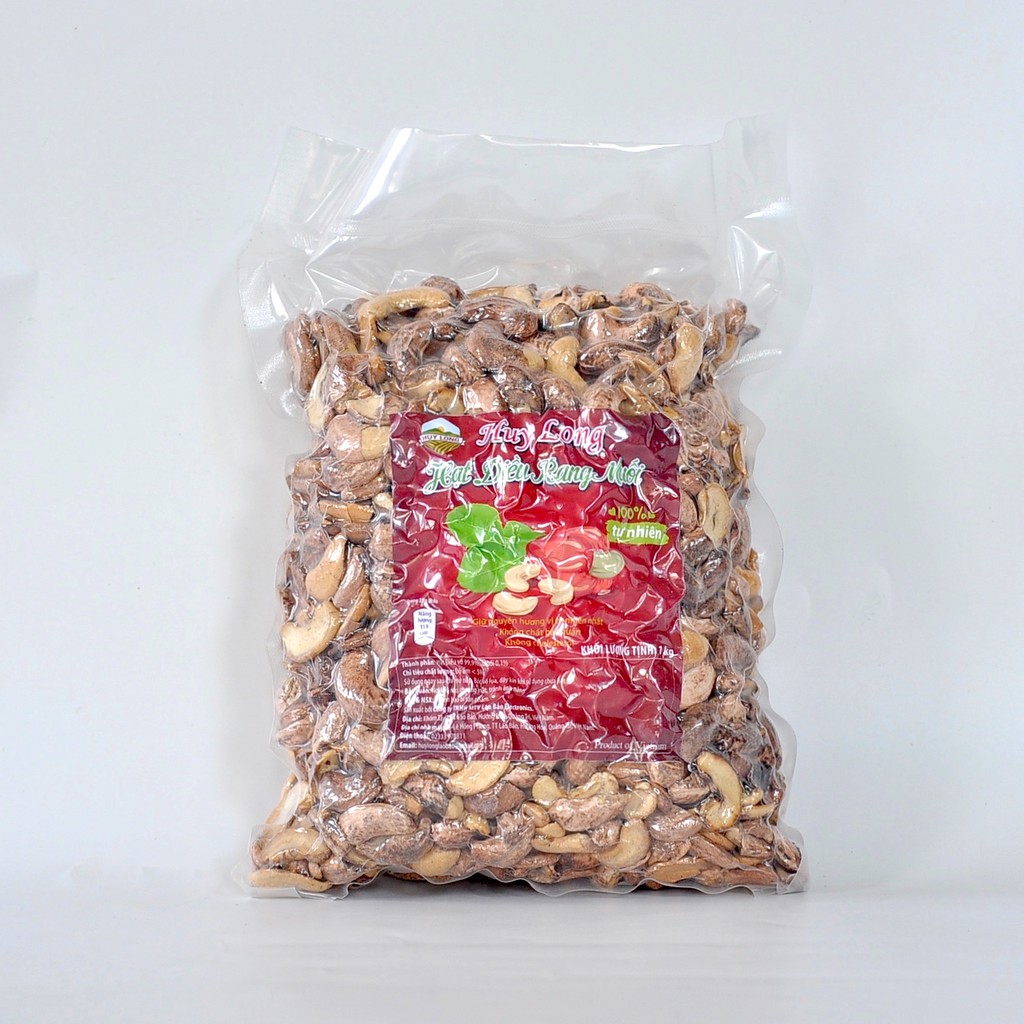 Hạt điều rang muối Bình Phước 500g (túi hút chân không)