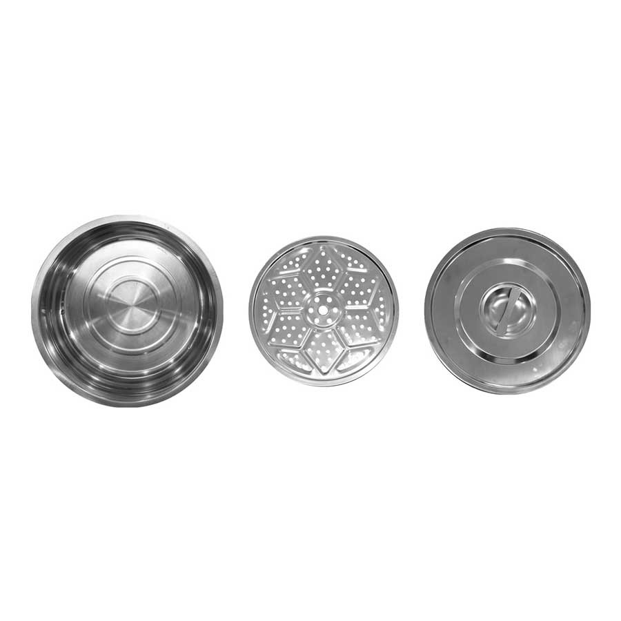 Bộ 5 nồi inox có xửng hấp Mishio MK124