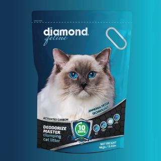 Cát cho mèo cao cấp Diamond Feline Xanh