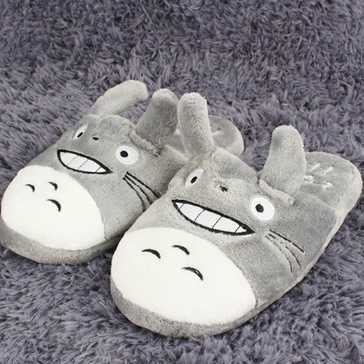 Dép bông đi trong nhà cao cấp Totoro - Ngựa 1 sừng