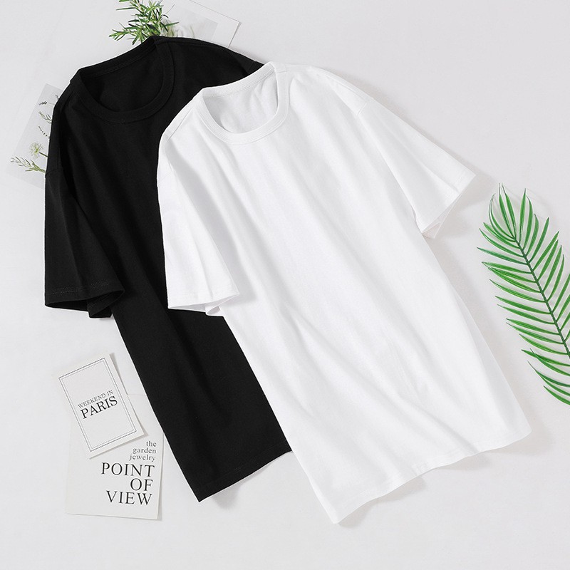 Áo thun nam basic Cotton Compact phiên bản Premium chống nhăn || 2021