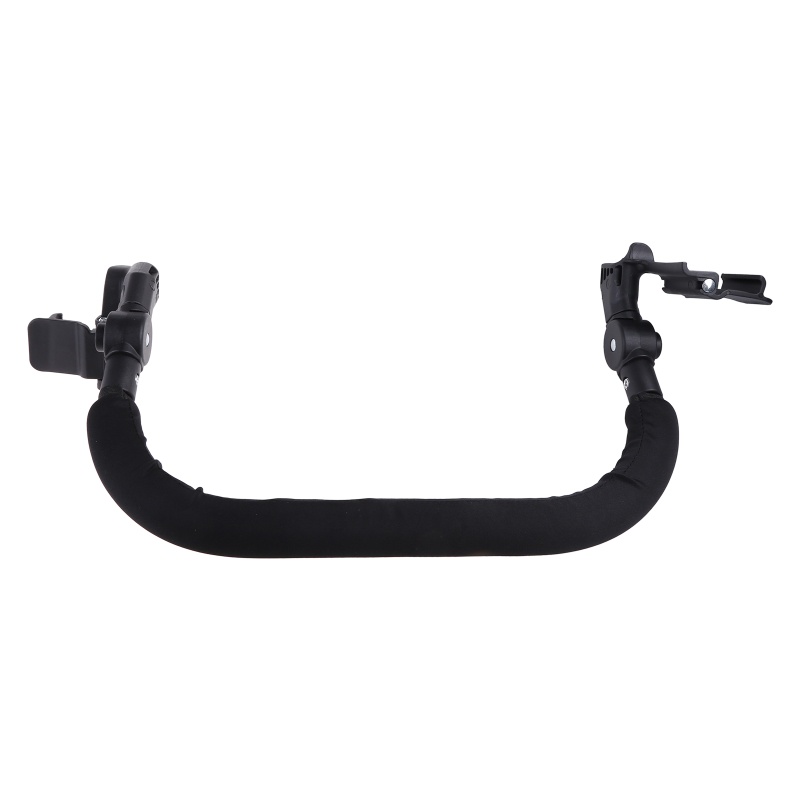 Thanh Chắn Tay Cầm Xe Đẩy Em Bé Bằng ABS Màu Đen