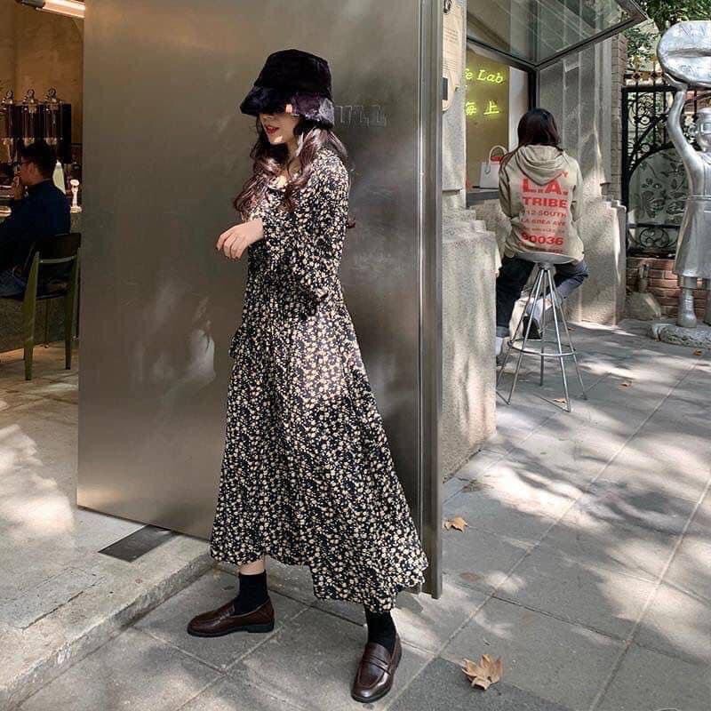 TRẢ ORDER Váy hoa nhí