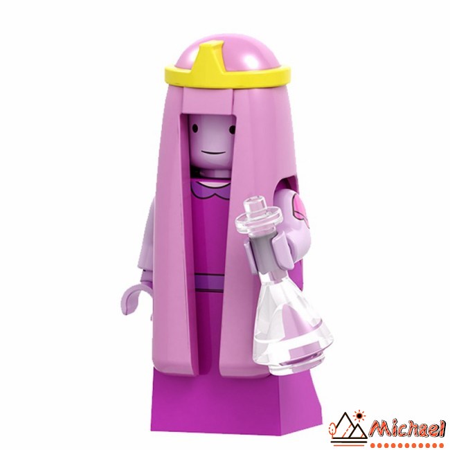 Adventure Time Minifigures Finn Jake Marceline Princess Bubblegum Compatible Lego Anime Building Blocks Kids Toys