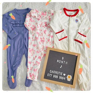 Bộ body liền thân cho bé chất nỉ/nhung/cotton/ Body liền tất/ body dài không tất cho bé/ Sleepsuit