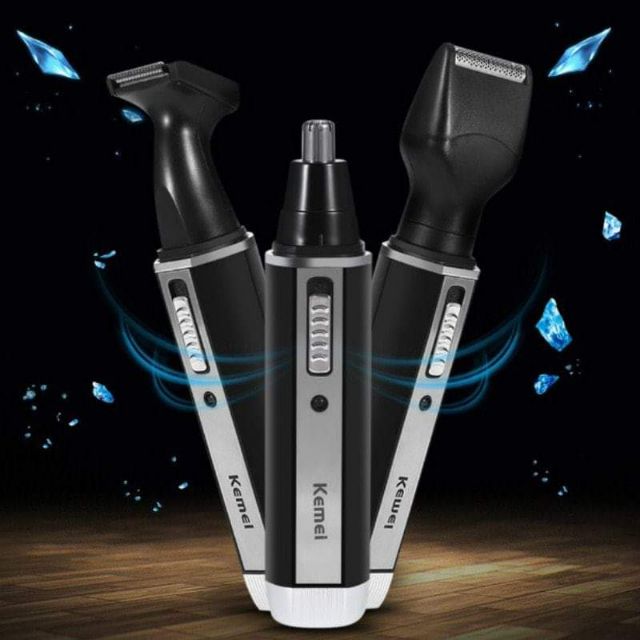 Tông đơ cắt tóc Kemei 6630 có 4 đầu