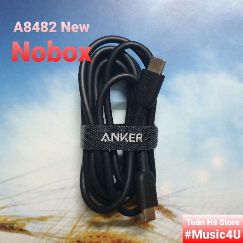 Cáp sạc siêu nhanh Anker Powerline II USB C ra USB C 2.0 60W 1.8m A8482 cho Samsung Mac Laptop Air Pro