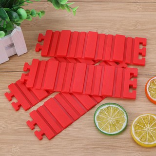 Khuôn tạo hình silicon hình bánh mì màu đỏ