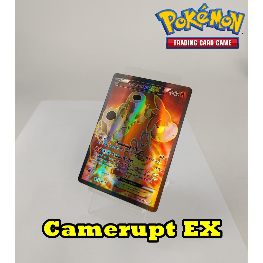 Thẻ bài Pokemon Camerupt EX