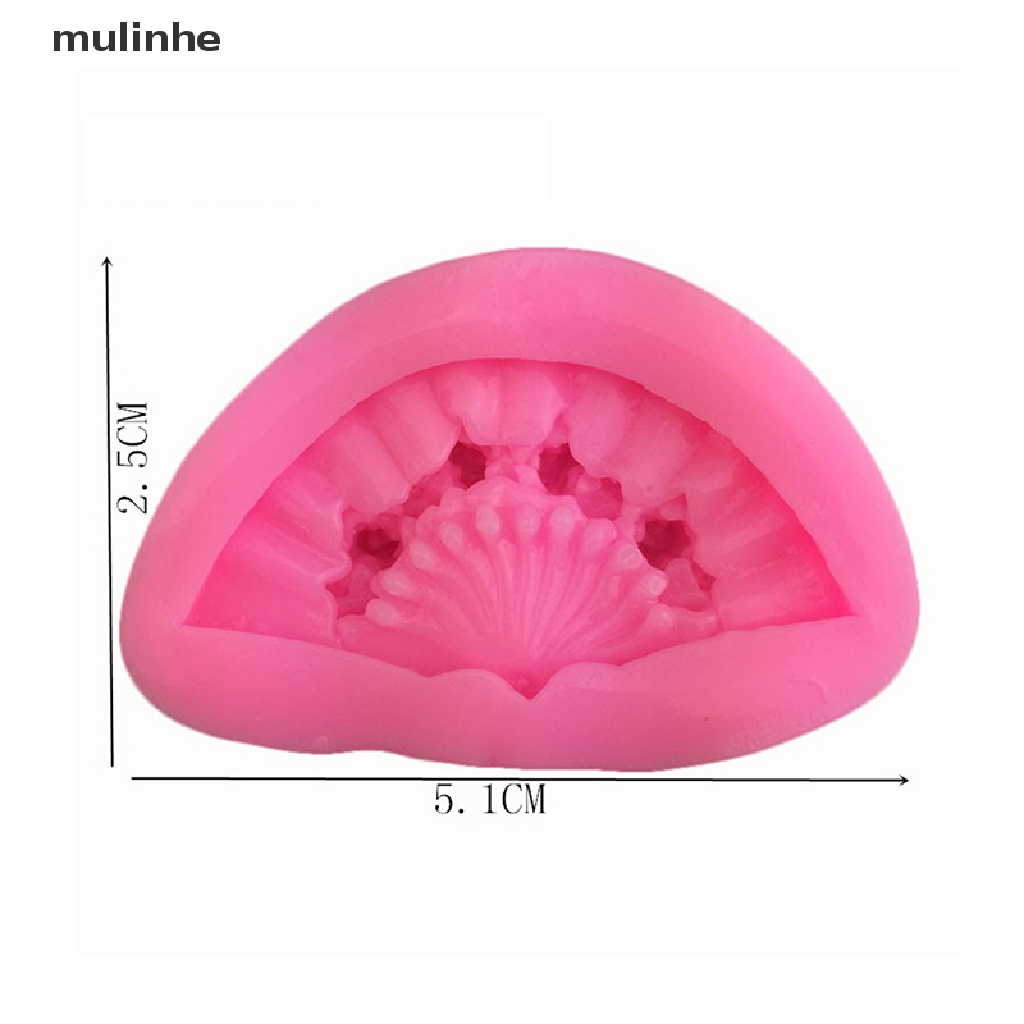 Khuôn Silicone Làm Bánh Kẹo Hình Quạt Gấp Gọn Tiện Dụng