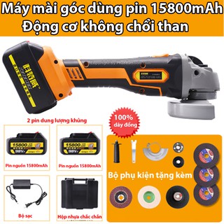 Máy mài góc dùng pin ketewei-máy cắt mài đa năng dùng pin