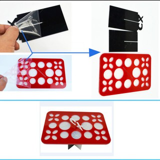 Giá phơi cọ trang điểm 26 ô đa dụng