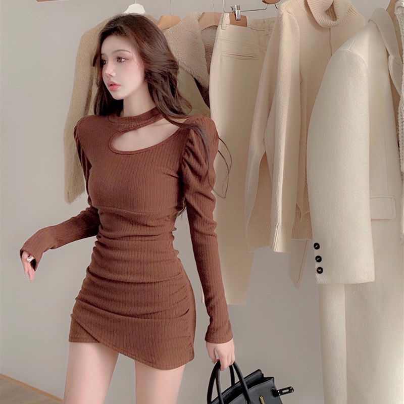 COZOK Đầm Hai Dây Dáng Ôm Quyến Rũ Cho Nữ