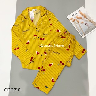 Bộ lụa gấm tay cộc quần dài hàng cao cấp, có size