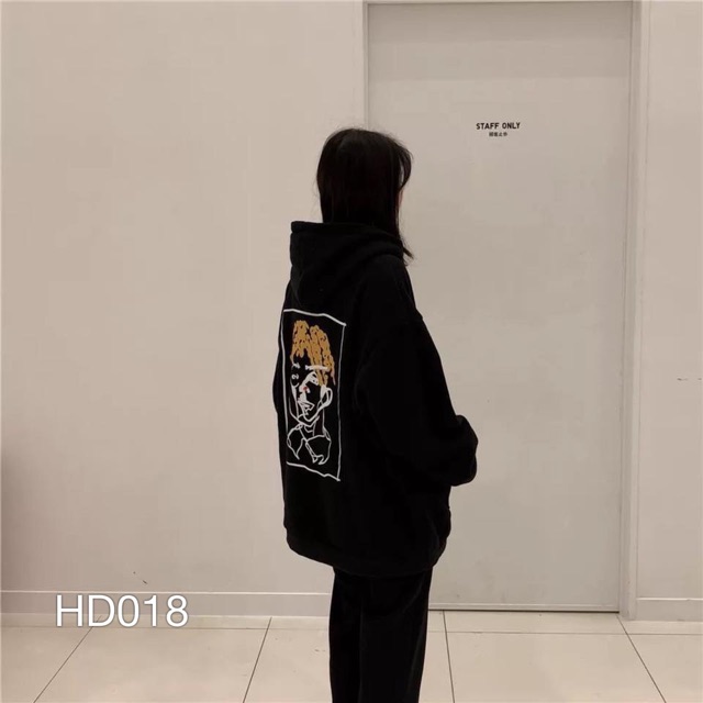 Áo hoodie nam nữ VN CLO in hình tóc vàng - HD018