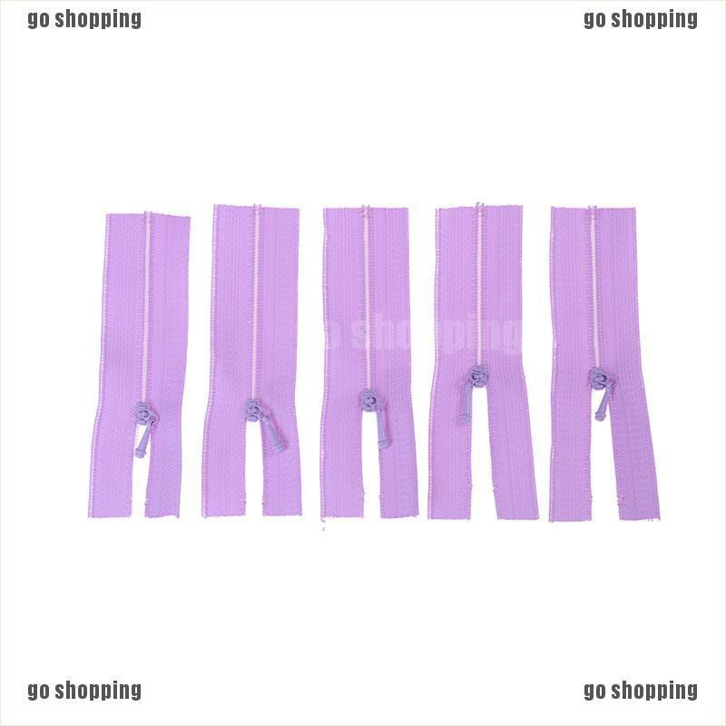 {go shopping}5Pcs Mini Zipper for Doll Dress Bags DIY Craft Sewing Accessories Tools Gift