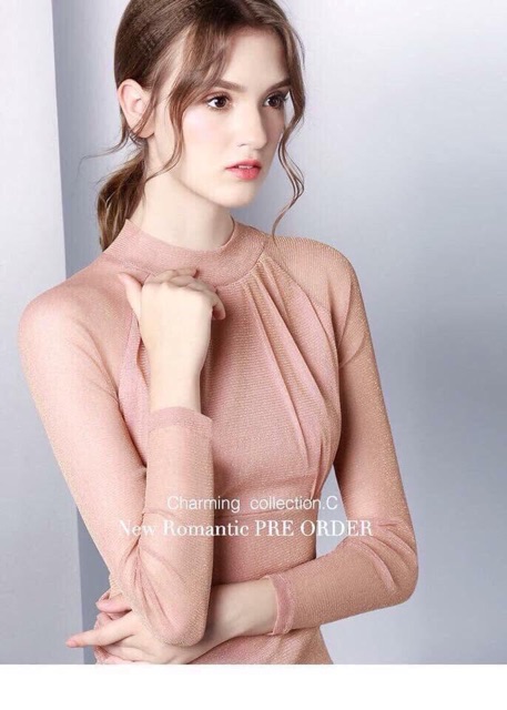 Áo nhũ cổ cao | BigBuy360 - bigbuy360.vn