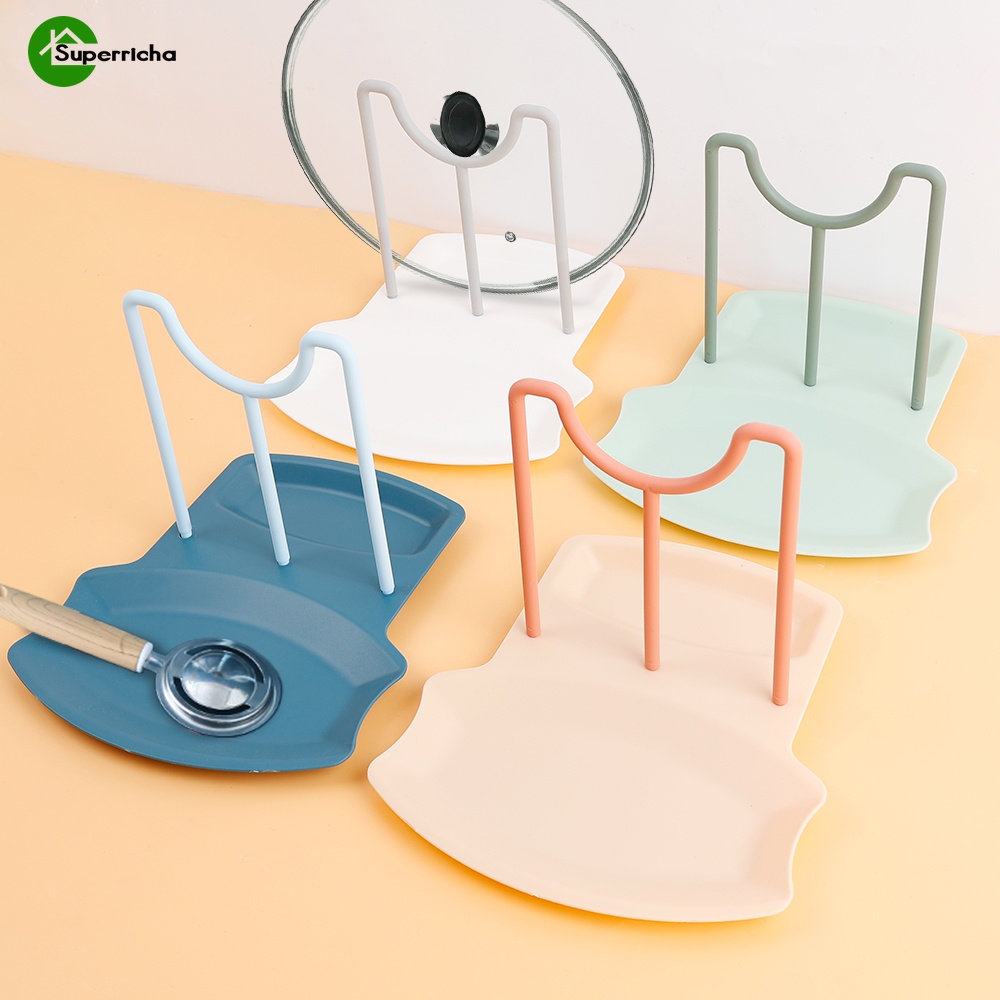 Giá Đỡ Muỗng Múc Canh Bằng Nhựa Tiện Dụng Cho Nhà Bếp