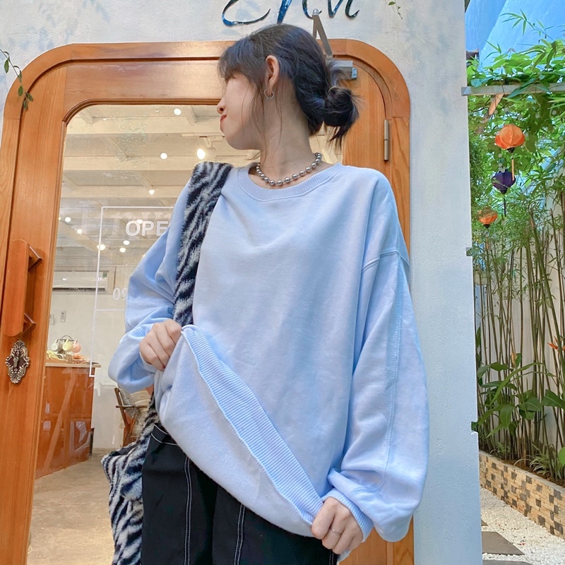 ÁO SWEATER NỈ BÔNG MỊN MÙA THU ĐÔNG