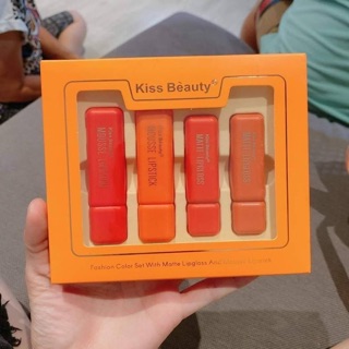 Set 4 cây son KISS BEAUTY