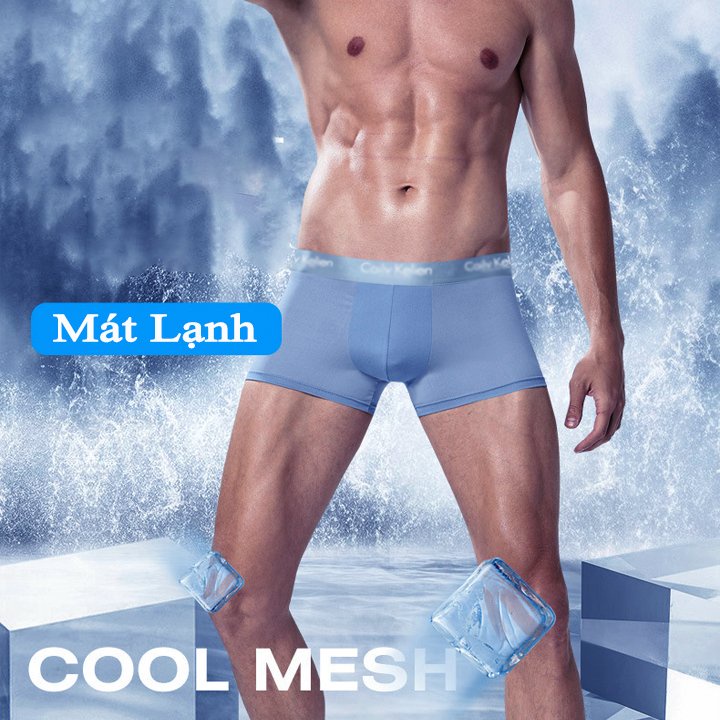 Quần Lót Nam Mềm Mại, Quần Sịp Nam Đùi Full Size 50kg - 99kg