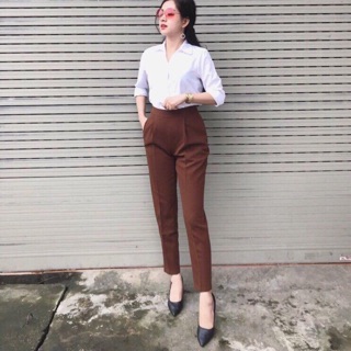 Quần baggy khoá sườn