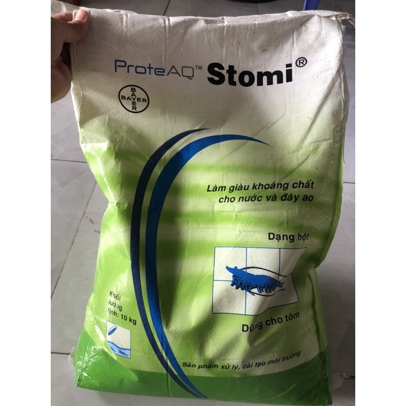 Khoáng cho tôm cá -stomi bayer - gói 1kg