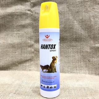 HANTOX SPRAY 300ml - Xịt Ve Bọ Chét Rận Ghẻ Chó Mèo
