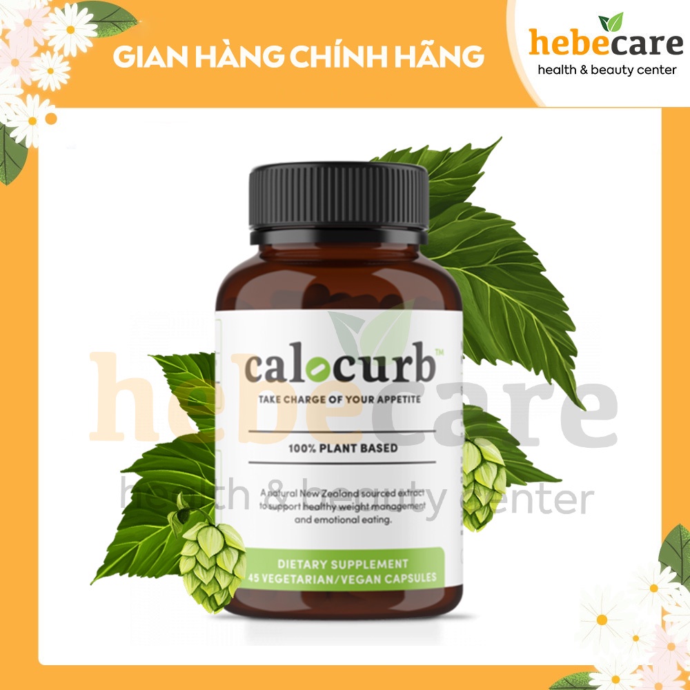 Viên uống giảm cân Calocurb 45v (Tặng kèm ủ mói Laneige)