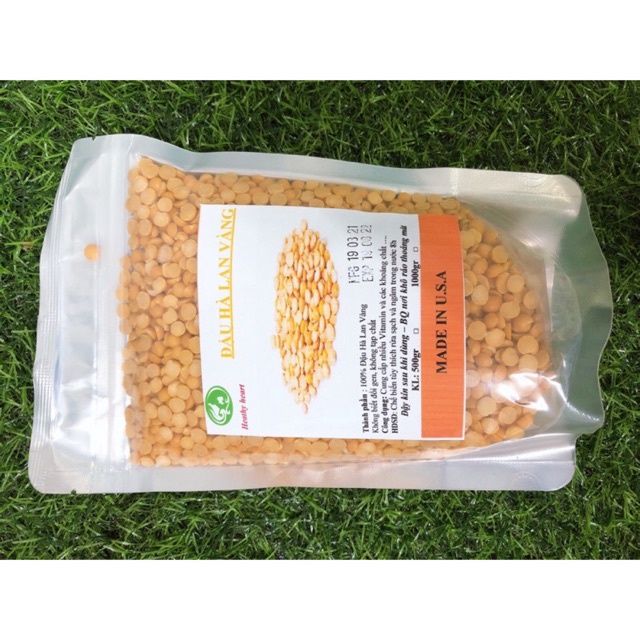 Đậu Hà Lan vàng tách đôi 500g