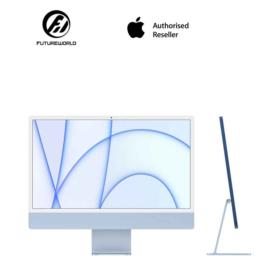 [Trả góp 0%] Apple iMac 24-inch 4.5K M1 (2021) 8C GPU/8GB/512GB- Hàng Chính Hãng [Futureworld- APR]