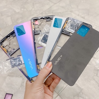 Bộ vỏ sườn Vivo V20 5g , V20 pro Zin mới không khay sim. lưng rời không kinh camera