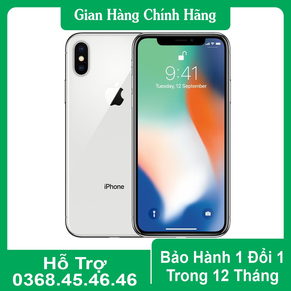 [Mã ELSR12 giảm 6% đơn 400K] Điện thoại iPhone X Quốc tế 64GB Mới 99% | WebRaoVat - webraovat.net.vn