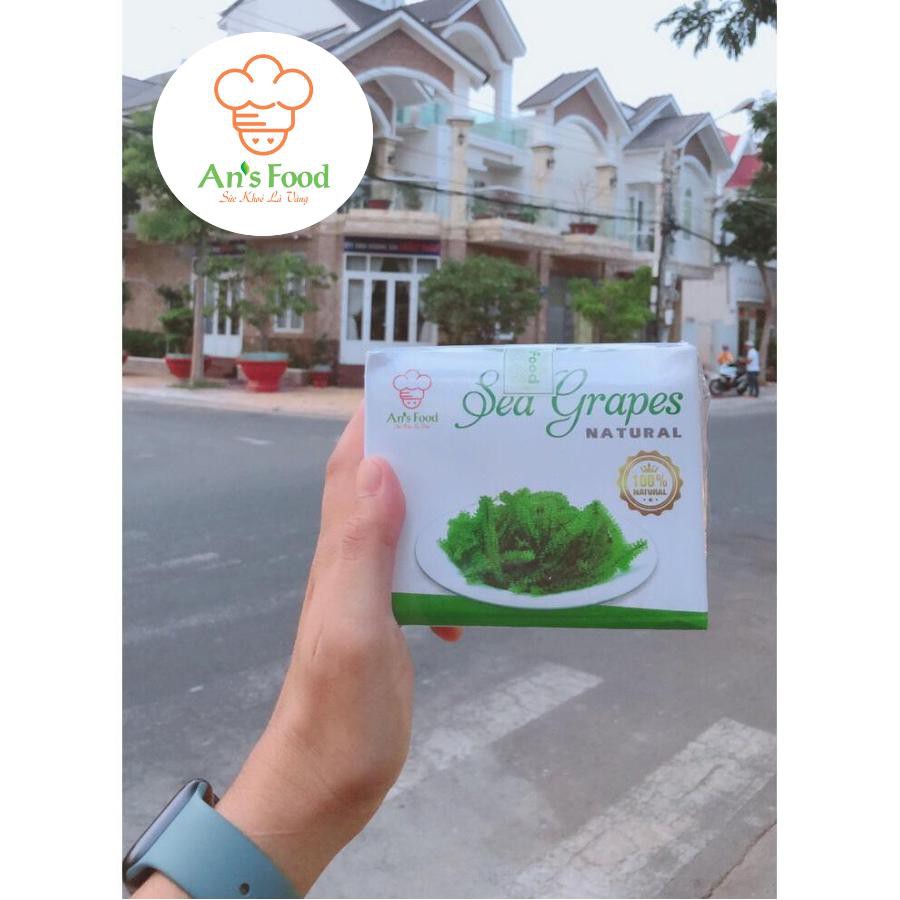 [MUA 2 TẶNG 1] Rong nho tách nước cao cấp AN'S FOOD 100% thiên nhiên 200gr