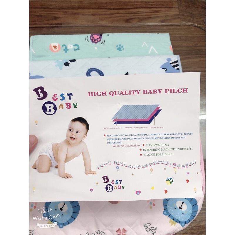 Tấm Lót Chống Thấm BaBy Pilch Cho Bé Sơ Sinh